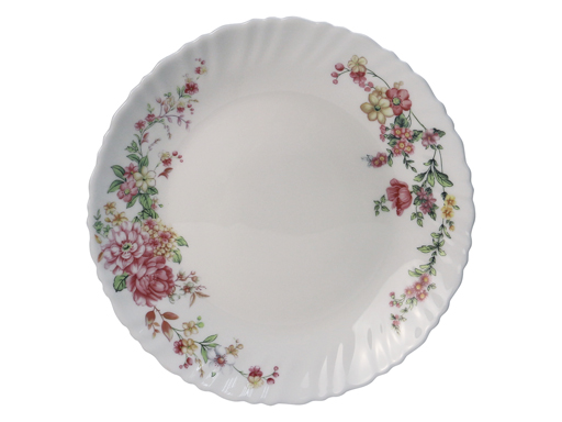 Тарелка 240мл мелкая "Изабелла" стекло(6/36)  