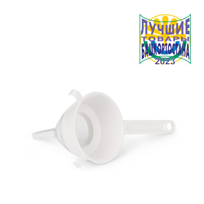 Сито (диам.90мм)(с воронкой)(белый) пласт.(уп.25)