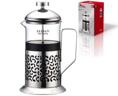 Френч-пресс  600мл (нжс/термост.стекло) п/у (12)