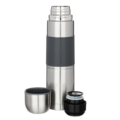 Термос 1,0л металлический "Буллет" SATOSHI Ямато сталь (1/12/24)