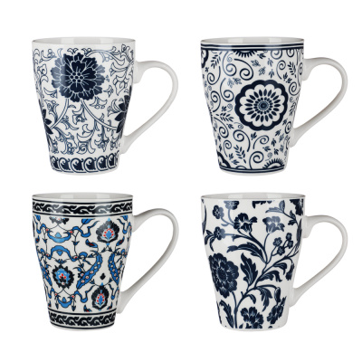 Кружка 350мл "Узоры" (фрф) (12/48)