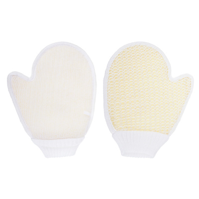 Мочалка банная 17*21см варежка (сизаль) (12/12)