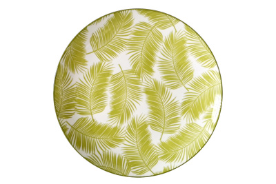 "Palma" Тарелка 24см обеденная  фарф (12/36)