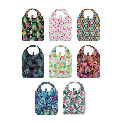 Сумка хоз. "Стильная" складная 37*52*10см (8диз) (1/12/156)