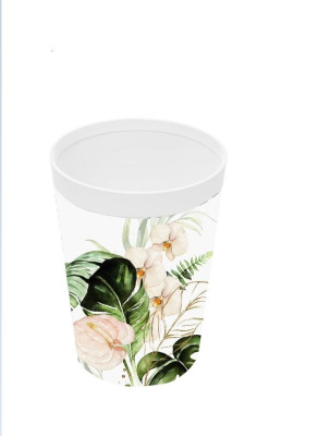 Стакан для зубных щеток FLORIANA пласт (10)