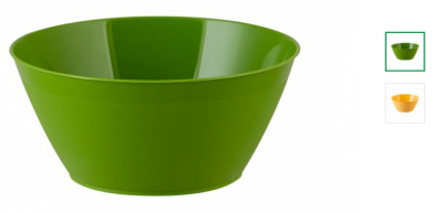 Салатник круглый 0,4л пластик(56)