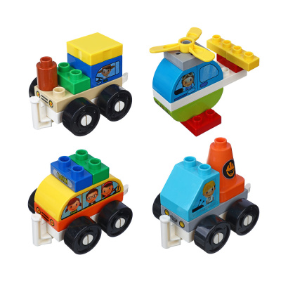 Конструктор мини, 12дет., ABS, 15х10х5см, 4 диз BY (8/240)