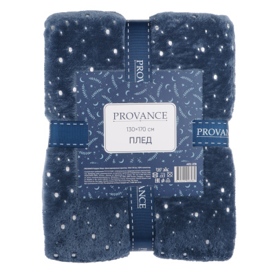 Плед с фольгир. принтом, 130х170см, 100% полиэстер PROVANCE Нордик (1/10)