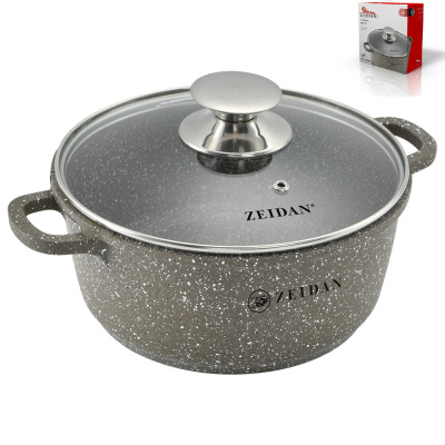 Кастрюля 10,0л ст/кр,антипр.покрыт.(алюм.) (1/4)