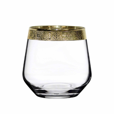 Набор 6 стаканов д/виски 390 мл с узором "Лаурель" п/у (1/4)