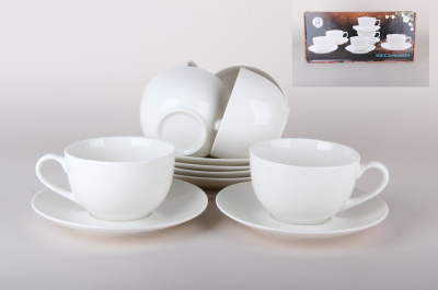 Набор чайный 6пер 220мл фарфор(1/12)