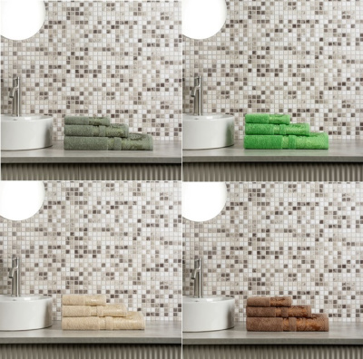 Полотенце махровое, 100% хлопок, 70х130см, 465 гр/м, 4 цв PROVANCE Миэль (4/48)