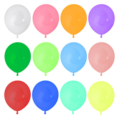 Шары воздушные 50шт 12" цветные в пакете (10/10)