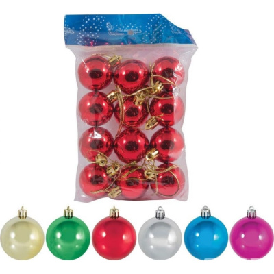 Набор шаров 12 шт, 4 см (1/1)