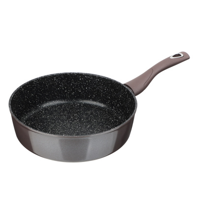 Сковорода 280мм SATOSHI Валькур  АП,мрамор, индукц (1/6)