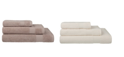 Полотенце махровое, 100% хлопок, 70х130см, 400 гр/м, 2 цв PROVANCE Марисса (4/48)