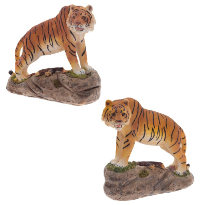 Фигурка декоративная "Тигр" L15,5 W7,5 H14см (2в)(полим.мат.) (2)