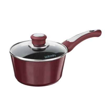 Ковш литой d=16*8см SATOSHI  Ла Мери АП мрамор, литая, индукц (1/6)