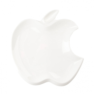 Блюдо сервировочное 20,5*18*1,5см "Маршмеллоу"  (фрф) (8/48)