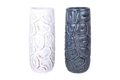 Ваза для цветов 27,5*10см кер. (1/24)