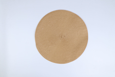 Плейсмат 38см коричневый (пласт.)(12/300)