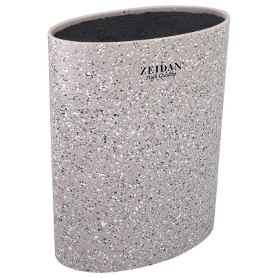 Подставка для ножей с дек.покрытием с пластик.волок, размер 16х7Х22,5 см. Под.упак. (12)