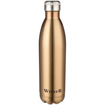 Термос 0,75 л PEACE,двойные стенки,цв.корпус,пласт.кр.(нжс,пласт.) (24)