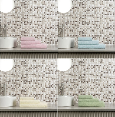 Полотенце махровое, 100% хлопок, 30х50см, 360 гр/м, 4 цв PROVANCE Эрин (4/260)