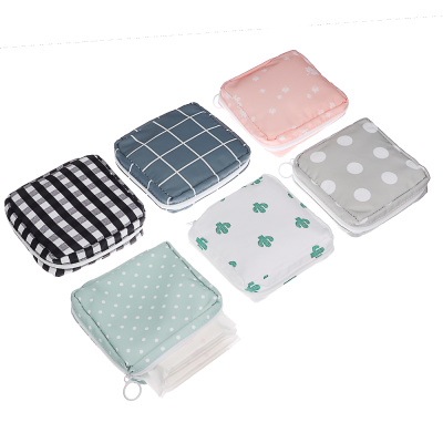 Мини-органайзер для гигиенических средств,полиэстер,6 диз,13x13x4см ЮL(6/500)