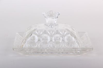 Масленка 15,3*11,3*7,5см Clean,стекло (1/24)