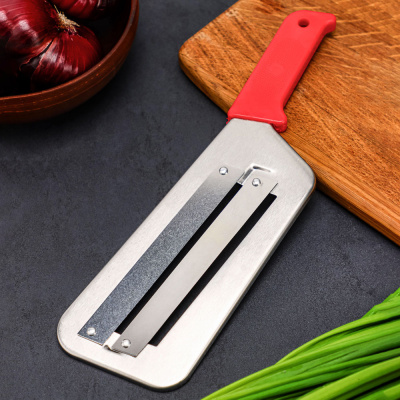 Шинковка для капусты ручная 29*9см (пластик/нжс) (1/12/144)