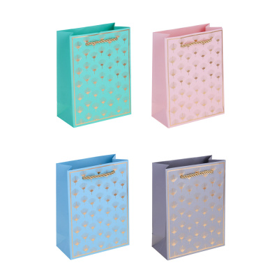 Пакет подарочный, высококачественная бумага, с фольг.слоем, 12x16x6 см, 4цв LADECOR (1/12)