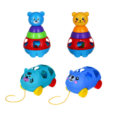 Сортер в виде животного, пластик, 15х10,5х22см ИГРОЛЕНД (1/36/72)