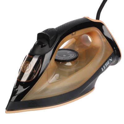 Утюг с отпаривателем, 1600 Вт, подошва - керам.покрытие, бак 150 мл LEBEN (1/12)