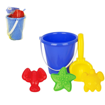 Игра Детский песочный набор 5пр.(ведро детское мини, совок, формы д/песка 3шт.) (30/30)