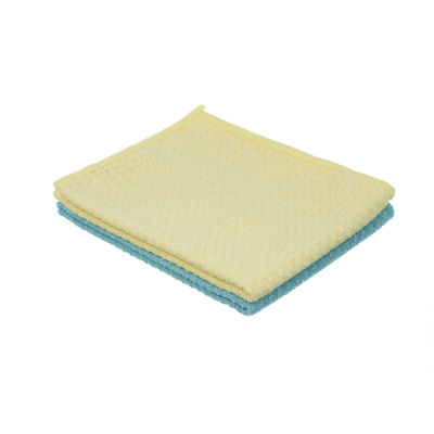 Набор салфеток  2шт 30*30см универсальные, махровые, микрофибра (3цв) (12/12/216)