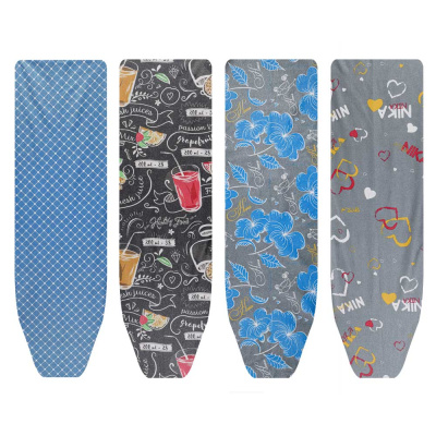 Чехол д/гладильной доски, антипригарный  на шнурке, 130х48см, полиэстер, ЧА2(1/50) VETTA 