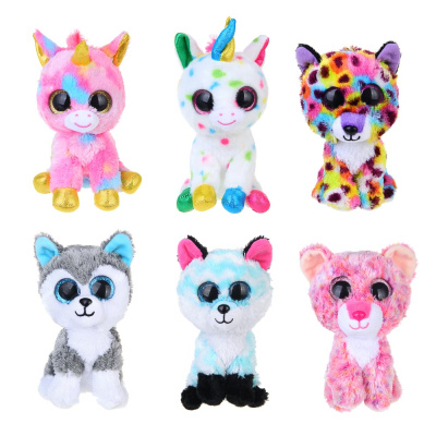 Игрушка мягкая "Глазастик", 15 см, полиэстер, 6 диз.ИГРОЛЕНД (6/6)