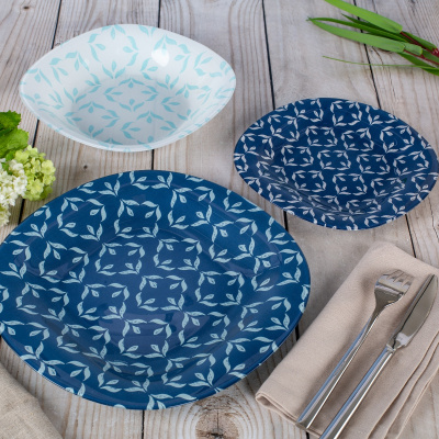 Набор стол 18пр PAMINA стекло.(1/2)