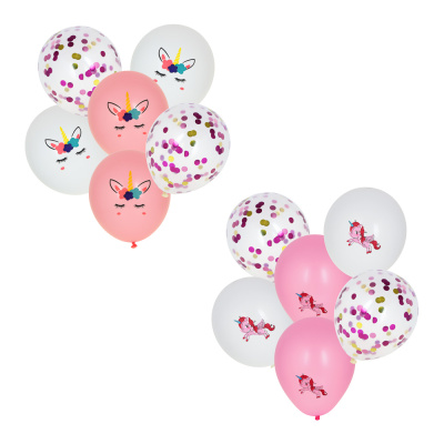 Набор шаров 6шт, Единороги, 2 вида FNtastic (12/12)