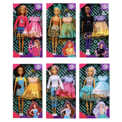 Сказочная подружка. Сказка всегда с тобой! ABS, ПВХ, полиэстер, 21,5х32х6,5см, 6 диз BY kids (1/618)