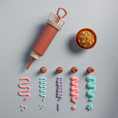 Шприц кулинарный 5 насадок VETTA (1/24/72)