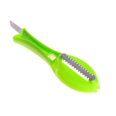 Рыбочистка с контейнером, 20см, нерж. сталь, полипропилен (1/12/144)