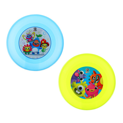 Летающая тарелка, 19-20см, пластик BY (1/576)