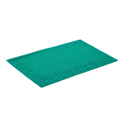 Коврик 40*60см "Spongy" Меандр SUNSTEP (зеленый) ПВХ(1/20)