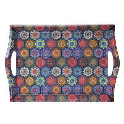 Поднос, пластик, 39х27х4,3см VETTA Мозаика (1/24)