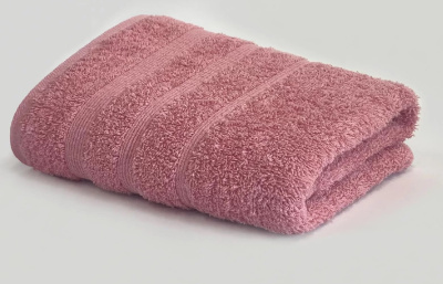 Полотенце махровое ГЕЛИОС 100х150, 400гр./м2, дымчатая роза (1/10)
