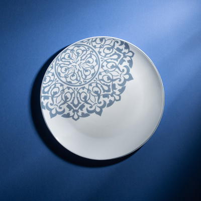 Тарелка 24см подстановочная опаловое стекло, 21060 BY COLLECTION Параисо (6/36)