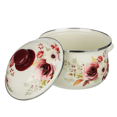 Кастрюля эмалированная VETTA Лаура, 18см, 2л, индукция (1/12)