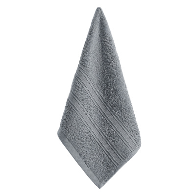 Полотенце махровое, 100% хлопок, 30х50см, 360гр/м, серый PROVANCE Нэви (4/260)